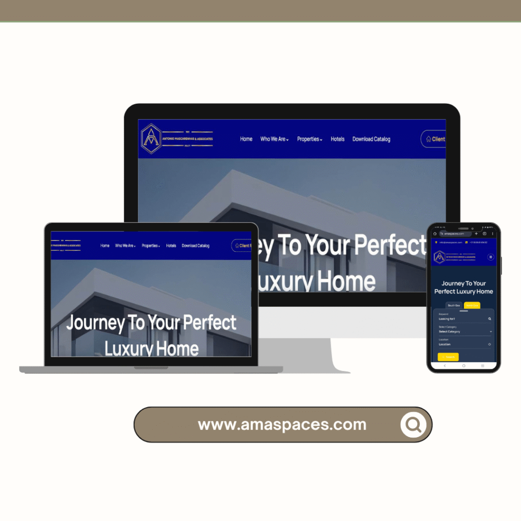 amaspaces website live